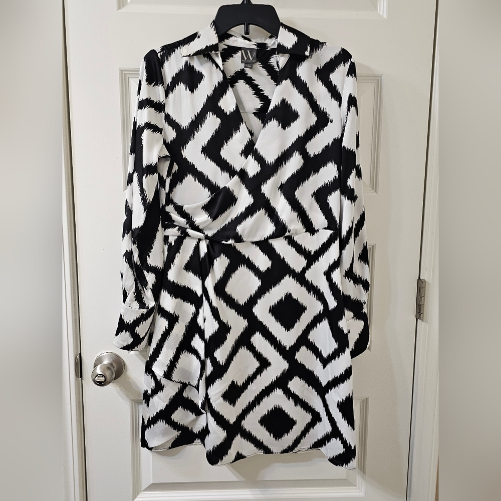 Worthington long sleeve shirt dress